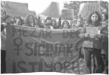 6 March 2004: “We want shelters not graves” demonstration
